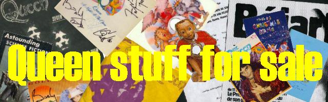 [QUEEN STUFF FOR SALE]
